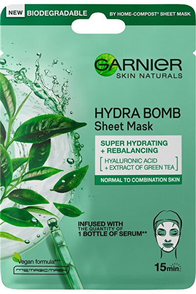 OEM Hydra Bomb mască șervețel cu extract de ceai verde, 28 buc