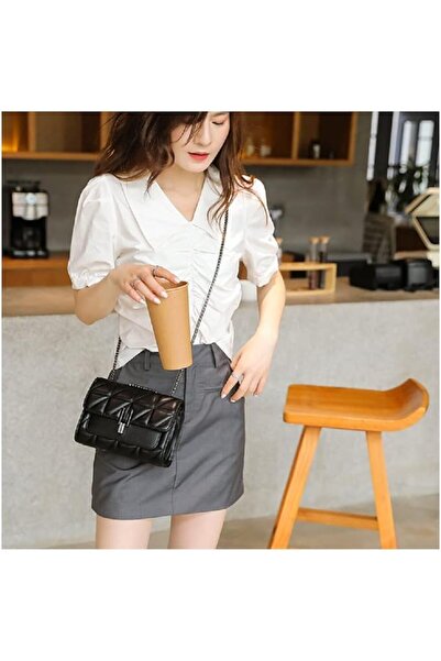 GENERAL Crossbody Bags for Women Black PU Leather Shoulder Bag, Cellphone Bag...