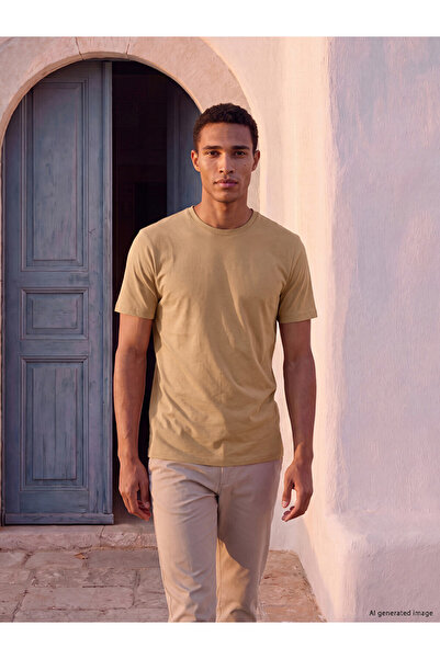 LC Waikiki Vizyon New Season Regular Fit 100% Cotton Men's T-Shirt