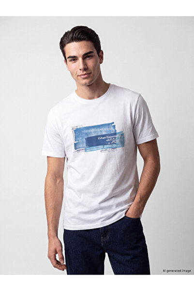LC Waikiki Crew Neck Printed Men's T-Shirt
