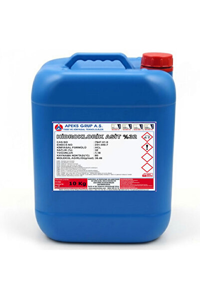 Hidroklorik Asit %30-32 - HCL - 10 Kg
