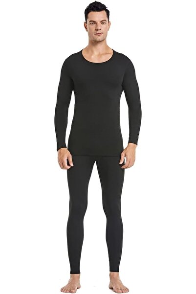 casme Thermal Underwear Set for Men Fleece Lined Base Layer Set Long Johns Ba...