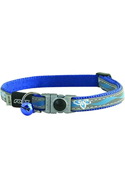 Rogz Reflective Cat Collar with Breakaway Clip and Removable Bell, fully adju...