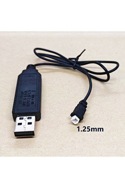Choice3 كابل شحن USB جديد 1/2 قطعة A-1.25mm 3.7V/7.4V لألعاب التحكم عن بعد بم...