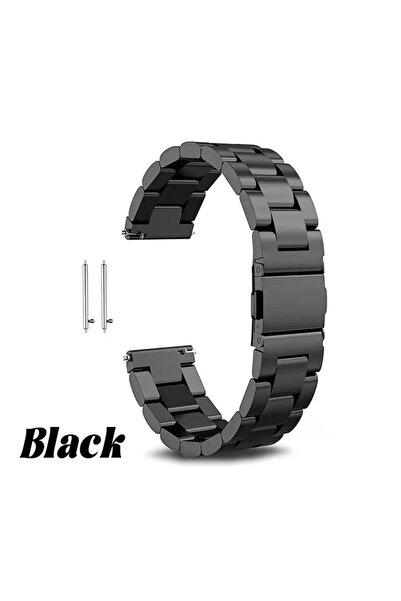 Choice1 20mm BLACK 18mm 20mm 22mm Stainless Steel Watch Band for Watch 7 6 5P...