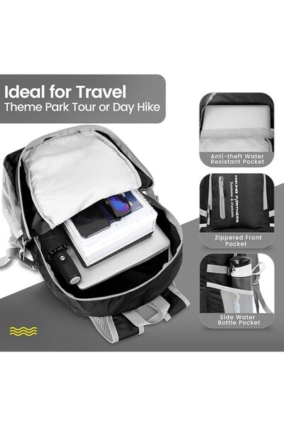 ZOMAKE Lightweight Foldable Backpack - Packable Foldable Rucksack 35L Packabl...