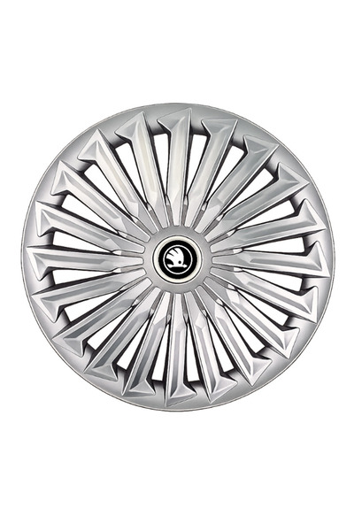 Autohelix MSA Set de 4 capace de roată Joy Gray R17 pentru gama auto Skoda, noi.