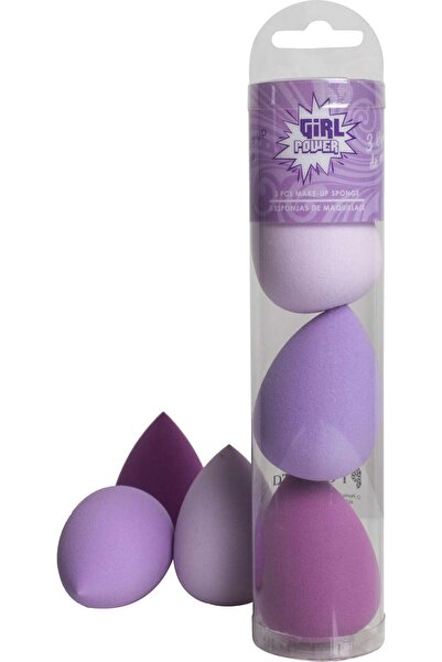 OEM Bureței aplicare make-up mov, 3 buc