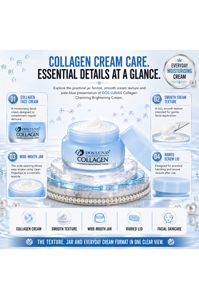 DOS LUNAS Cosmetics Dos Lunas Collagen Charming Brightening Cream 50g