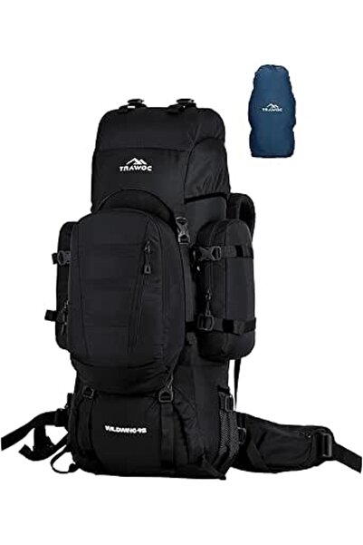 TRAWOC WILDWING 95L (80+15) Internal Frame Travel Backpack with Detachable Da...
