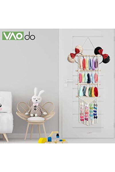 VAODO نسيج جداري معلق، 80 * 55 سم، نسيج جداري منسوج يدويًا، ديكور جداري بوهيم...