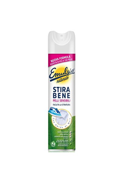 emulsio StiraBene Apret Spray pentru Călcat cu Amidon de Porumb, Piei Sensibi...
