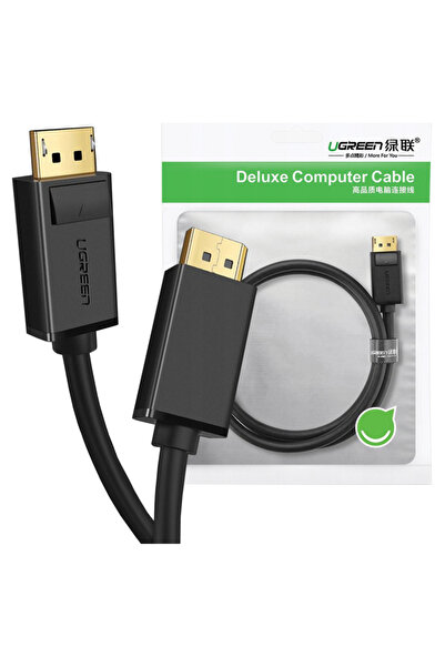 Ugreen Cablu DisplayPort 1.2 4K pentru monitor PC 2M Transmisie rapidă