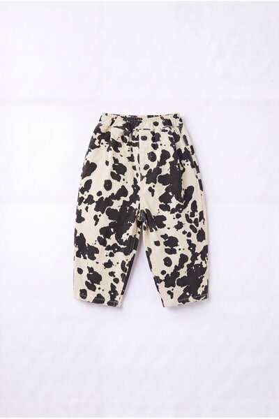 Magu Children's Patterned Elastic Pants
