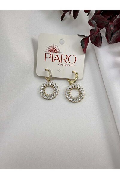 Piaro Collection حلق حجري مزدوج
