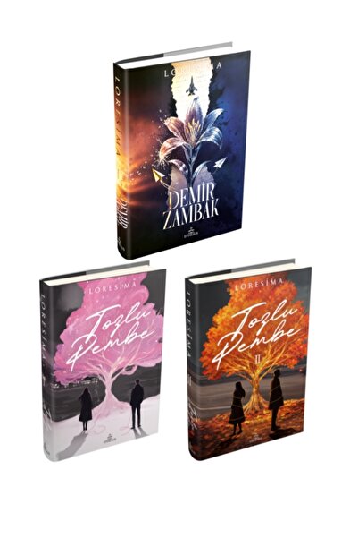 Ephesus Yayınları Tozlu Pembe 1, Tozlu Pembe 2, Demir Zambak Loresima 3 Kitap...