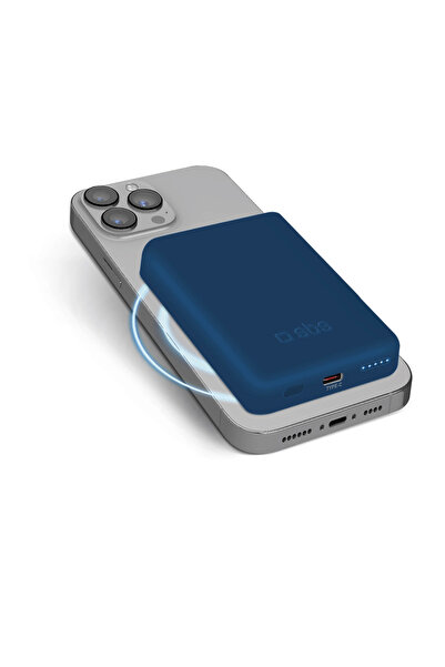 SBS Powerbank pentru Magsafe 5000mAh pentru iPhone 13 12 11 Încărcare de mare...