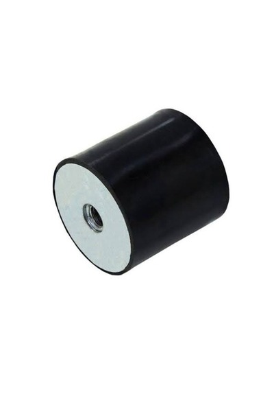 Kauçuk Titreşim Sönümleyici Takoz 15x10mm M4 Civatalı Hassas Cihaz Ayağı TİP C - 4'lü Set