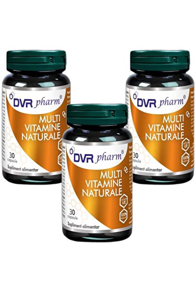 DVR Pharm Pachet MultiVitamine Naturale extracte standardizate Puritate Biodi...