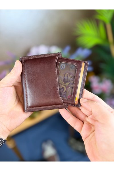 LORİS POLO Marten Genuine Leather Unisex Wallet with Plenty of Card Holders