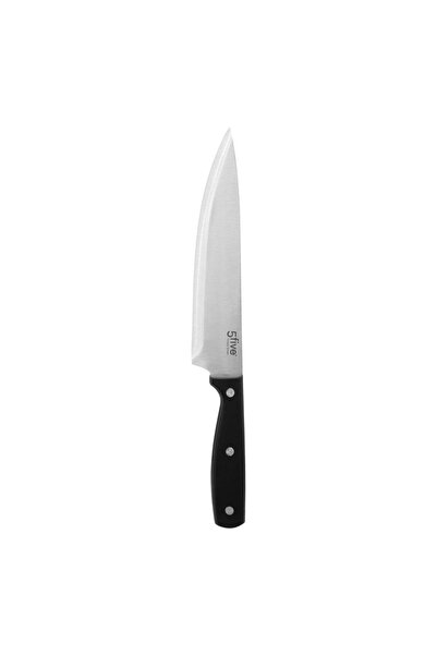 FİVE Cuțit de bucătar din oțel inoxidabil - lamă 20cm - Essentiel Negru