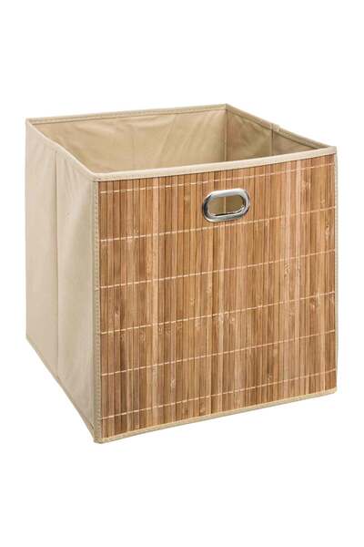 FİVE Coș 31x31cm, șipci de bambus - Mix'n Modul