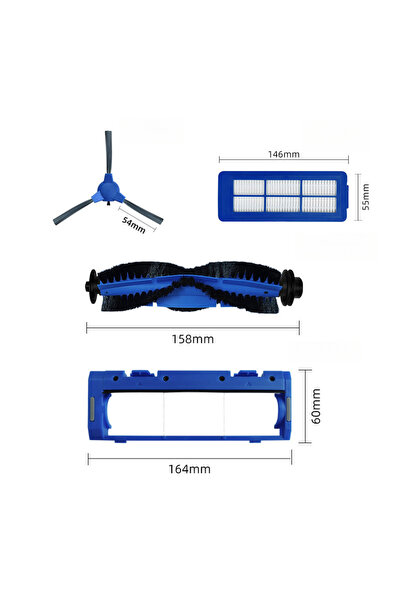 STARSTAR Suitable for Eufy robot vacuum cleaner accessories, including the ma...