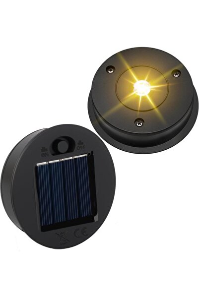STARSTAR Replacement Solar Lantern - 7cm - Black - With Motion Sensor