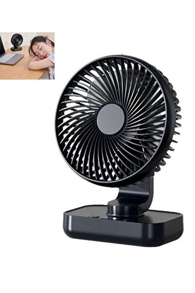 Morvena Picks Albastru închis 30 dB Ventilator de birou silențios cu oscilați...