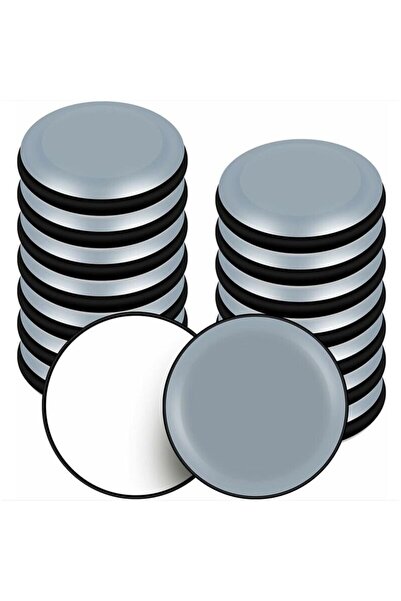 STARSTAR 50mm 16-piece Teflon furniture pads with adhesive round pads, suitab...