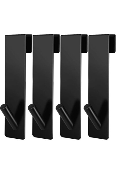 STARSTAR Upgraded 4-Piece Stainless Steel Glass Wall Shower Hook Set with Pro...