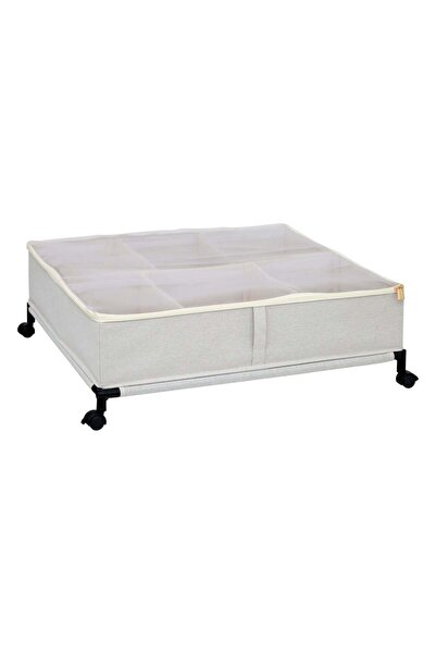 FİVE Cutie de depozitare sub pat, L.66 cm, Bej - Dressy Plus