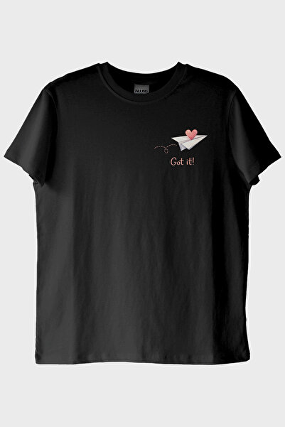 lofux Got it-Catch Siyah Tişört