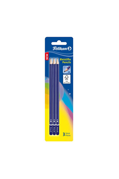 Pelikan 3lü 2B Kurşun Kalem Seti