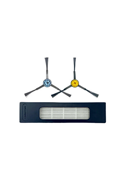 LİN GRUP Set de 3 piese de schimb compatibile cu aspiratorul robot Midea S8+