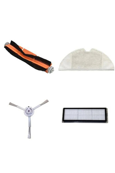 LİN GRUP Set de 4 piese de schimb compatibile cu aspiratorul robot Xiaomi Vac...