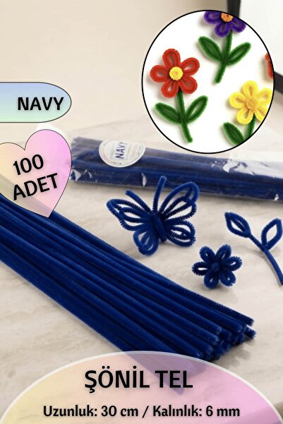 Dantelux 100 Pieces of Chenille Fuzzy Wire 30 cm |   Handicrafts, Flower Maki...