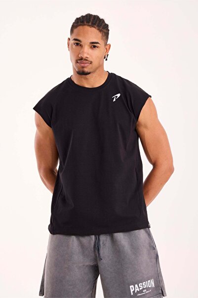 Passion Athletics Logo Cut Off Tank Top