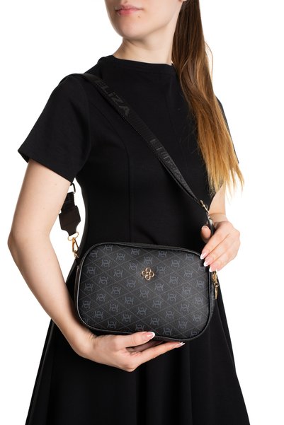 NEWISH POLO ACCESSORIES Women's 3-Piece Patterned Shoulder and Crossbody Bag with 2 Compartments, Daily Stylish Handbag