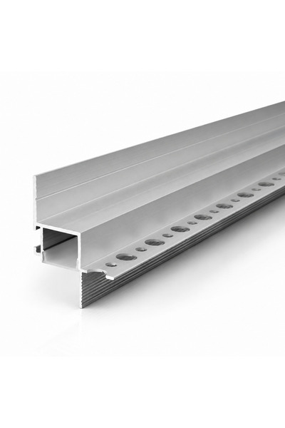 Ledarmy DL1610 Sıva Altı LED Profil 2 Metre 16x10 mm Eloksallı Alüminyum Flan...