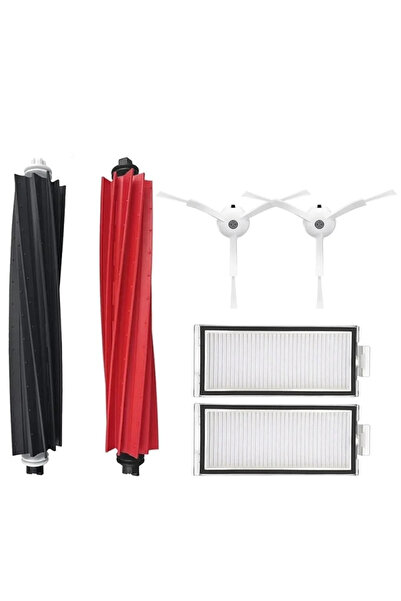 LİN GRUP Set de 6 piese de schimb compatibile cu aspiratorul robot Roborock Q...