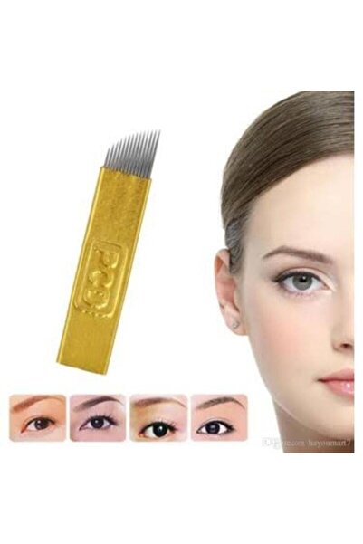 14F PCD MİCROBLADİNG İĞNESİ 100 ADET