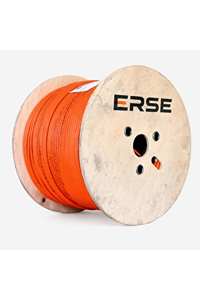 Erse Cat6 H.Free Orange Data Cable 500 Meter Reel Internet Cable