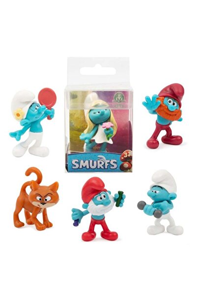 BAMI NETWORK Figurine Strumfi Colectie 5cm Varsta 3+ Inspirate din Film