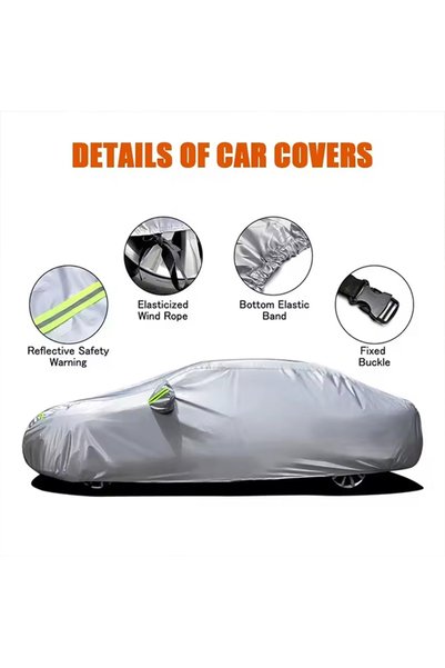 EHOME SUV L Waterproof Car Covers Auto Sun Full Cover Protector Universal Fit For SUV