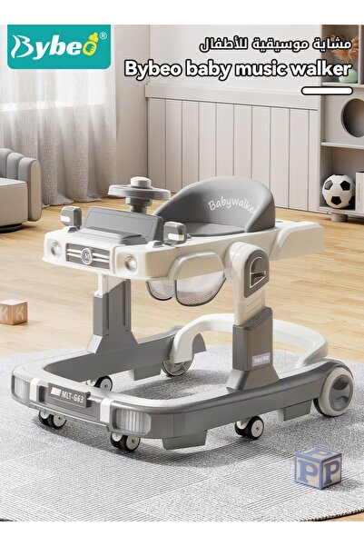 BYBEO 4 In 1 Baby Walker, Multifunctional U-Shape Kids Walker with Upgraded P...