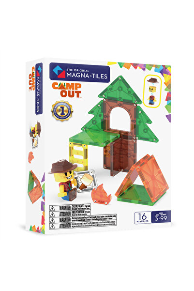 Magna Tiles MAGNA-TILES® - Camp Out Manyetik Bloklar - 16 Parça