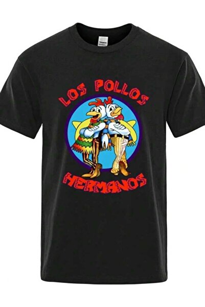 29CUN تي شيرت رجالي عالي الجودة بطباعة مضحكة من LOS POLLOS Hermanos، تي شيرت ...