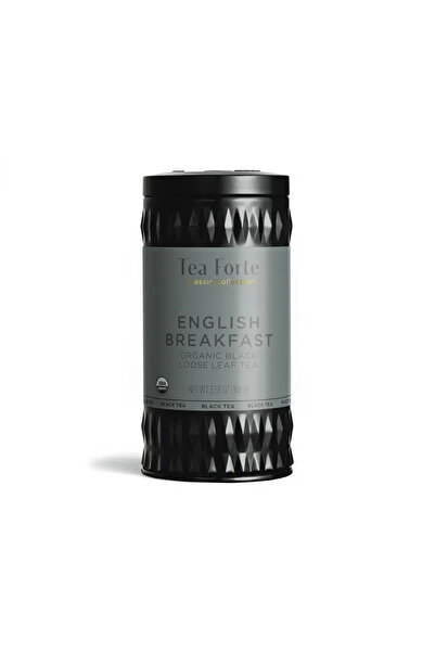 Tea Forte Organic Black Tea, English Breakfast, –