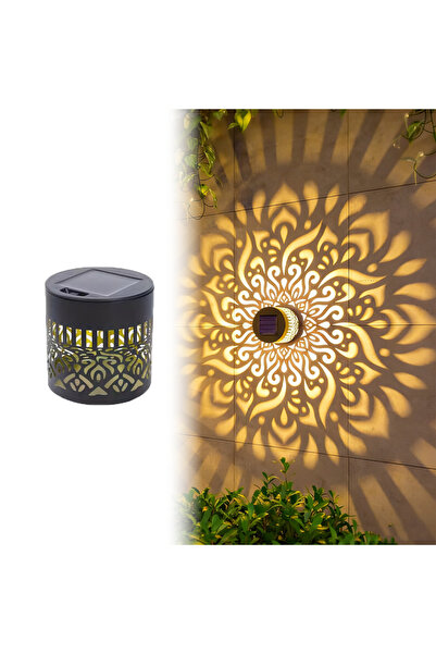 Choice5 Mandala Colorful-1PC Solar Mandala Fence Wall Lights Garden Decoratio...